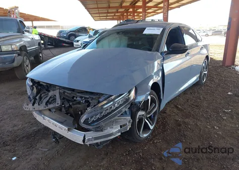 2022 Honda Accord Sport из США, поврежденный, VIN 1HGCV1F31NA019004